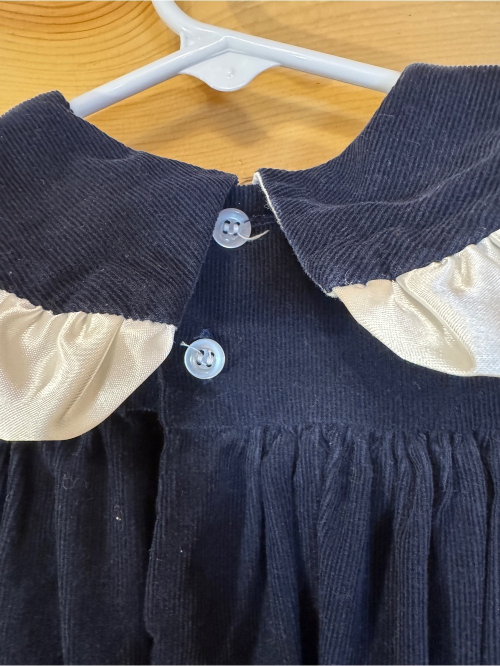 Bailey Boys Classics Kids Navy Corduroy Christmas Nativity Dress 24 Months - Picture 4 of 8